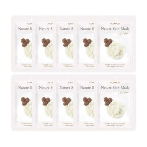 Foodaholic Nature Skin Mask Shea Butter (10 PCS)